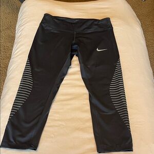 Nike leggings with Silver Accents